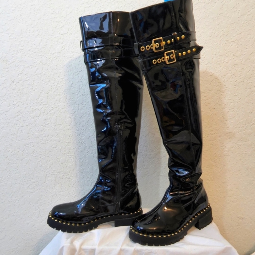 Over-the-knee boots - Picture 2 of 7